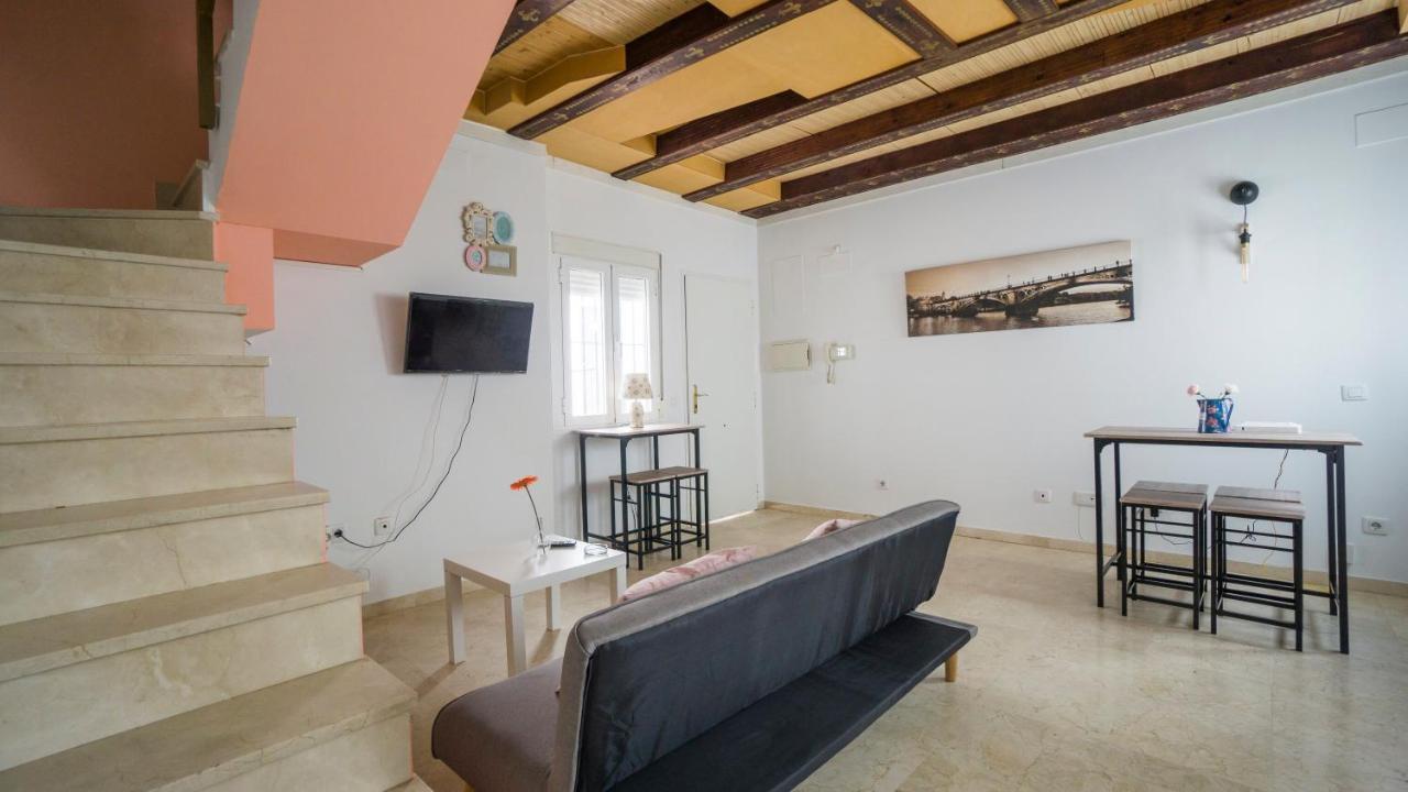Rentalsevilla Feria Duplex Con Terraza Exterior foto